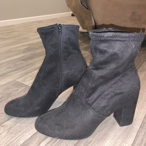 Balck booties